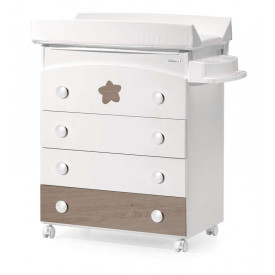 Bañera Mueble Big Star Blanco Acacia de Trama